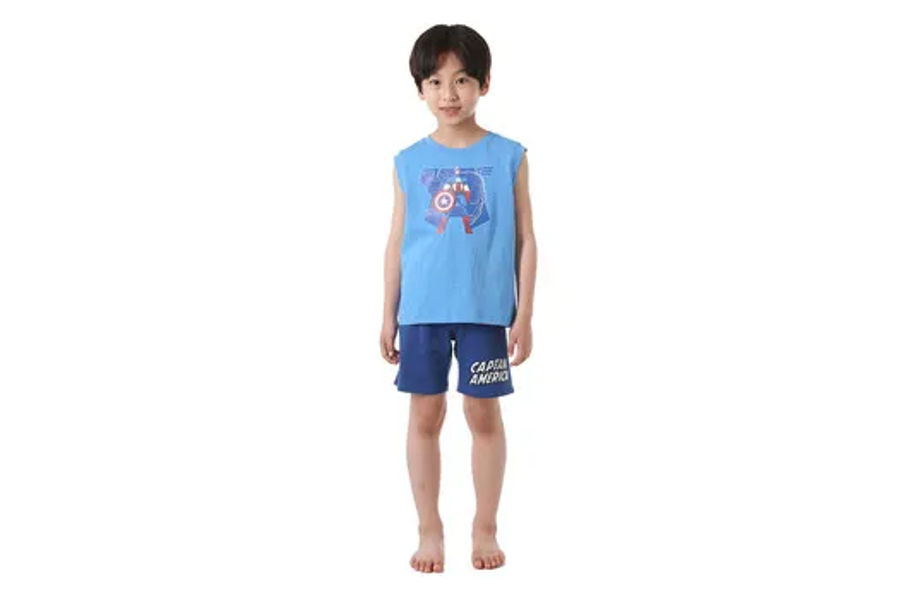 캐릭터 아동 상하의 세트 S,M,L,XL ASIAN SIZE