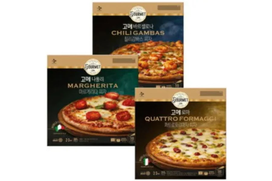 고메 피자 셀렉션 3개