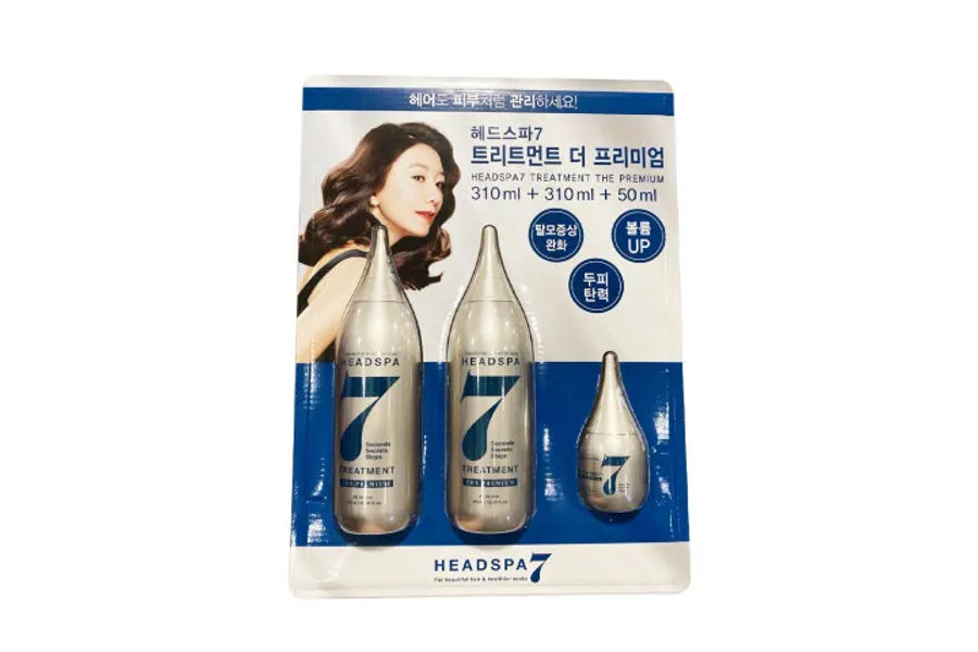 HEADSPA7 헤드스파7 더프리미엄 헤어팩 310MLX2 + 50ML