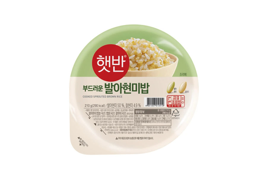 CJ 햇반 발아현미밥 210 g x 18