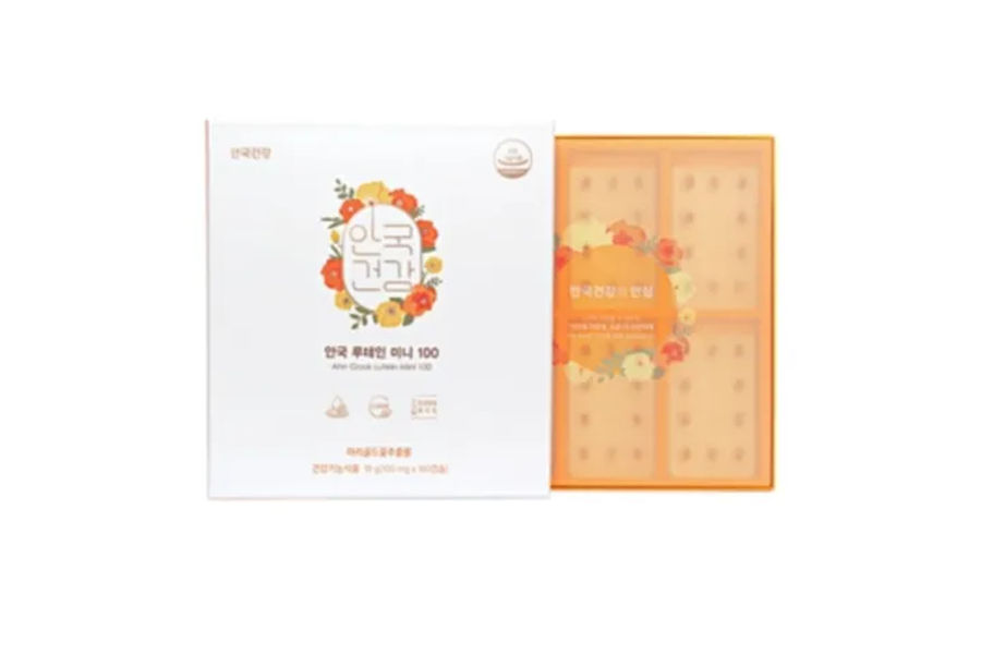 안국건강 루테인미니선물세트 100MG X 180캡슐