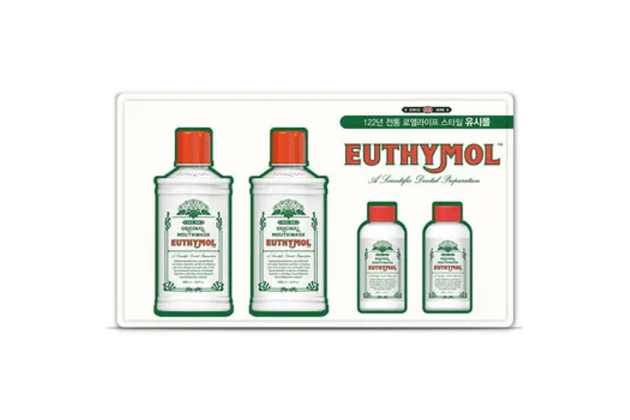 EUTHTMOL 유시몰 마우스워시 500ML X 2 + 90ML X 2