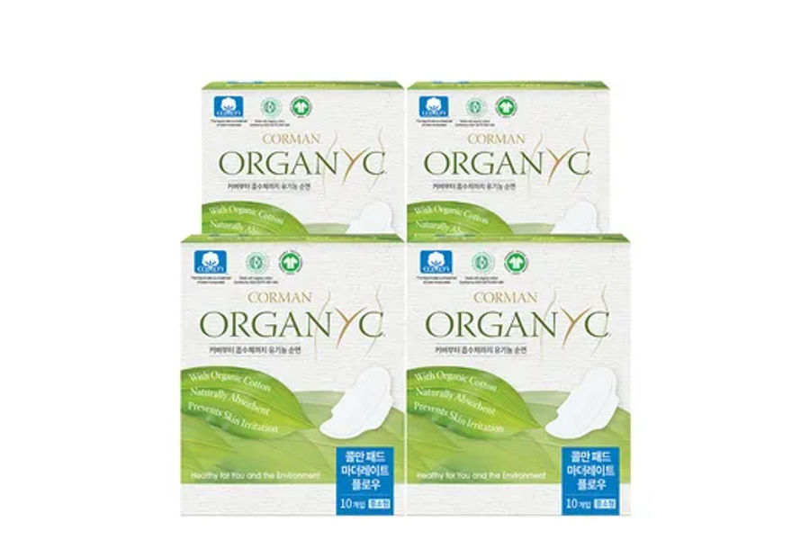 CORMAN 콜만 마더레이트 플로우 10개 X 4팩