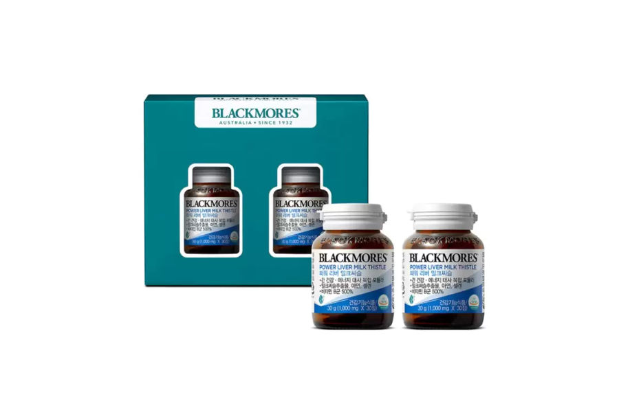 블랙모어스 파워 리버 밀크씨슬 트윈 선물세트