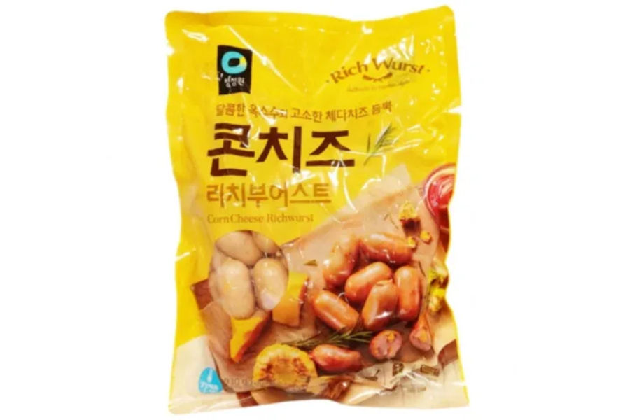 청정원 콘치즈리치부어스트 930G