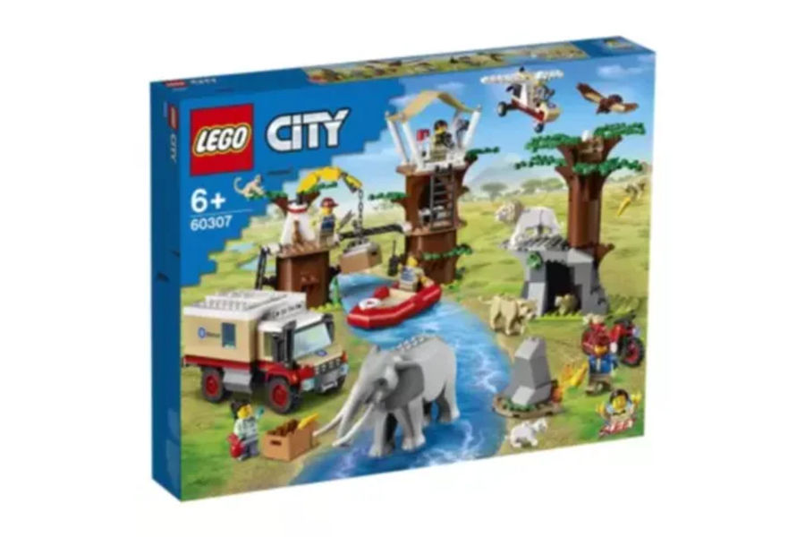 LEGO CITY 야생동물 구조캠프 #60307
