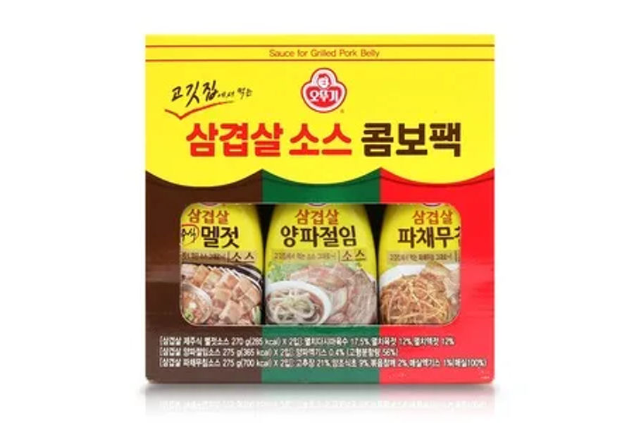 오뚜기 삼겹살소스콤보팩 1640G
