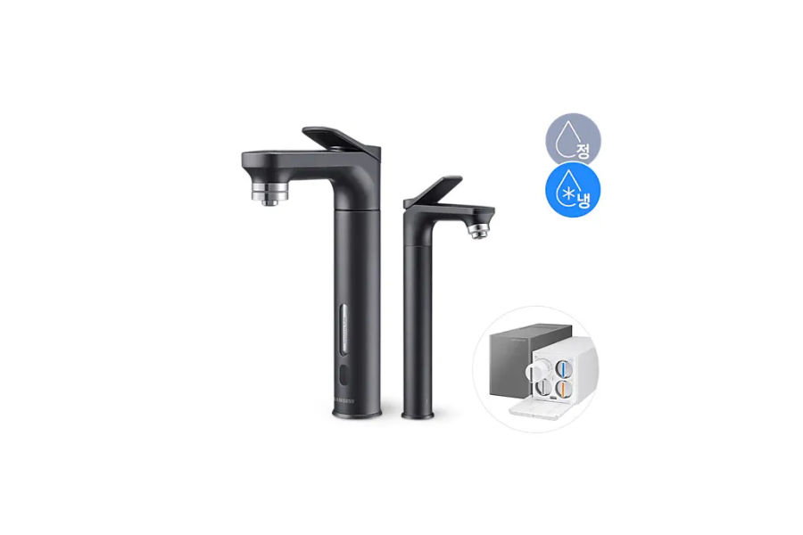 SAMSUNG 정수기 + 메인 파우셋 블랙
