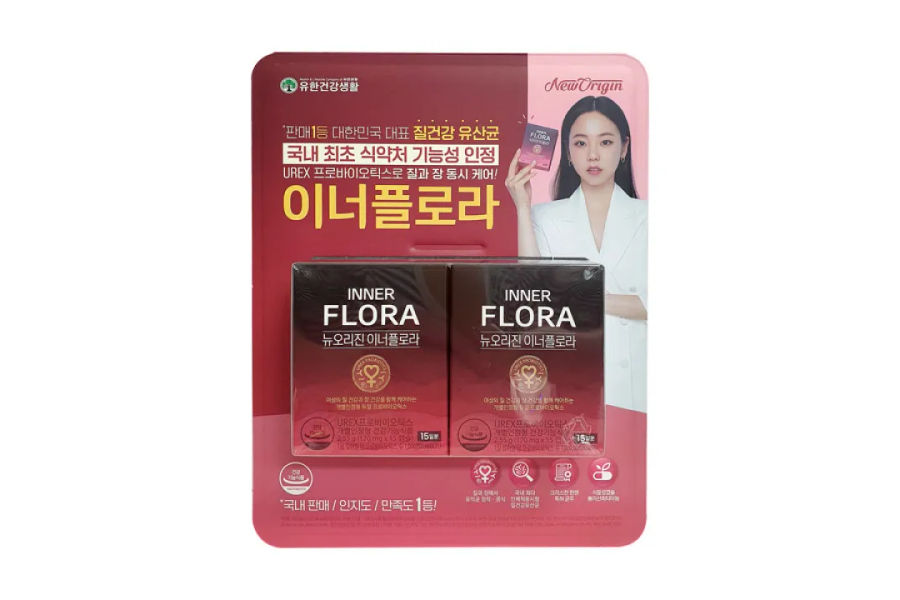 뉴오리진 이너플로라 170MG X 15캡슐X 2