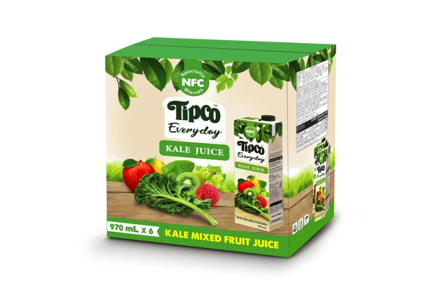 TIPCO 케일믹스과일주스 970ML X 6 (착즙)