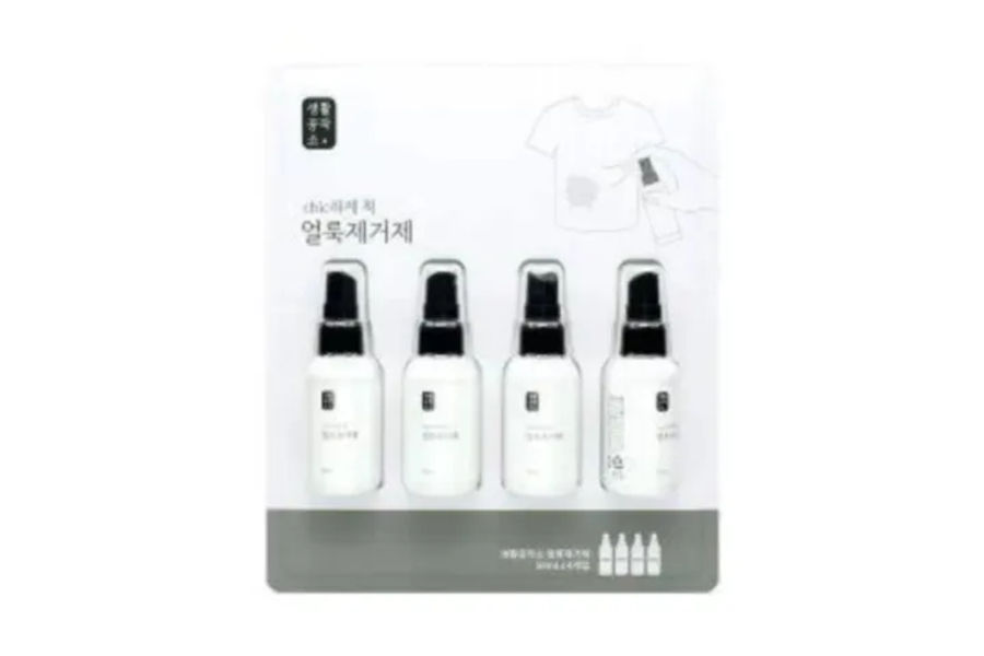 생활공작소 얼룩제거제 50ML X 4