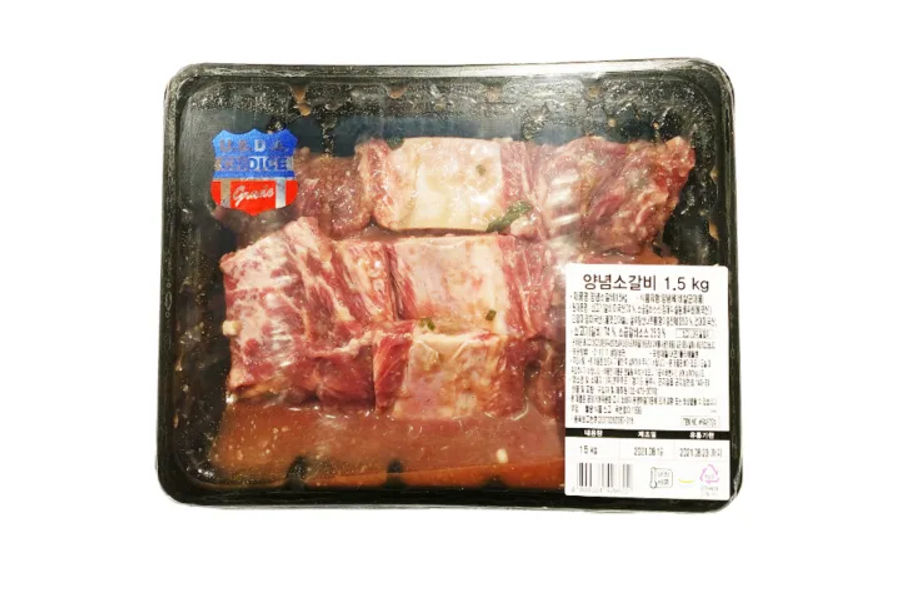 양념 소갈비 쇠고기원산지: 미국 1.5KG
