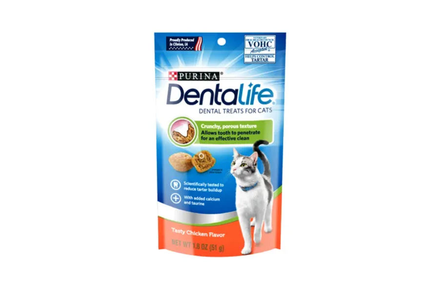 덴탈라이프 캣트릿 연어&치킨 51G X 10