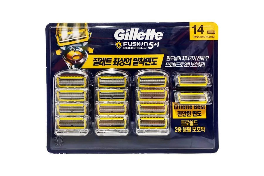GILLETTE 질레트 프로쉴드 면도날 14개
