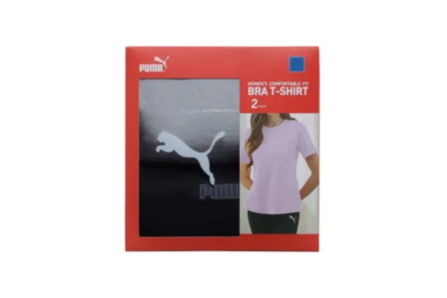 PUMA 푸마 브라탑 티셔츠 2매 S,M,L ASIAN SIZE