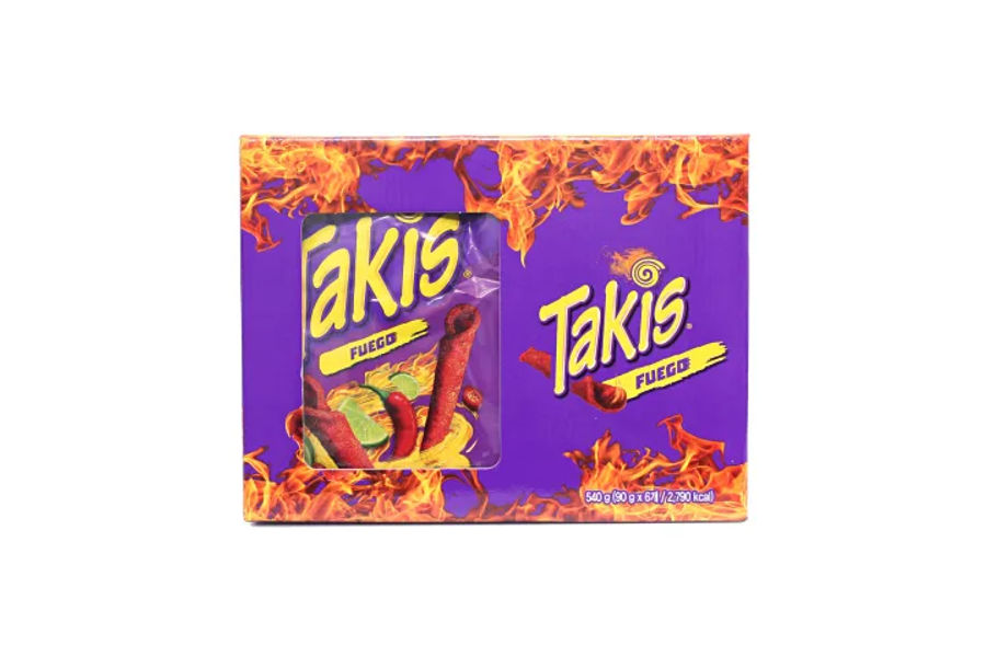 TAKIS FUEGO 타키스 푸에고칩 540G / 90G X 6