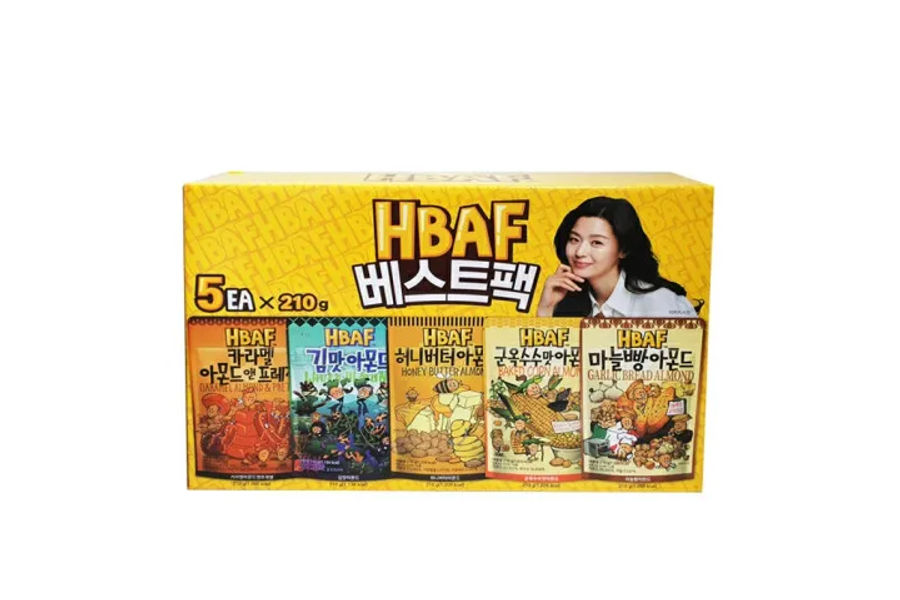 길림양행 HBAF 아몬드 베스트 1050G / 210G X 5PK