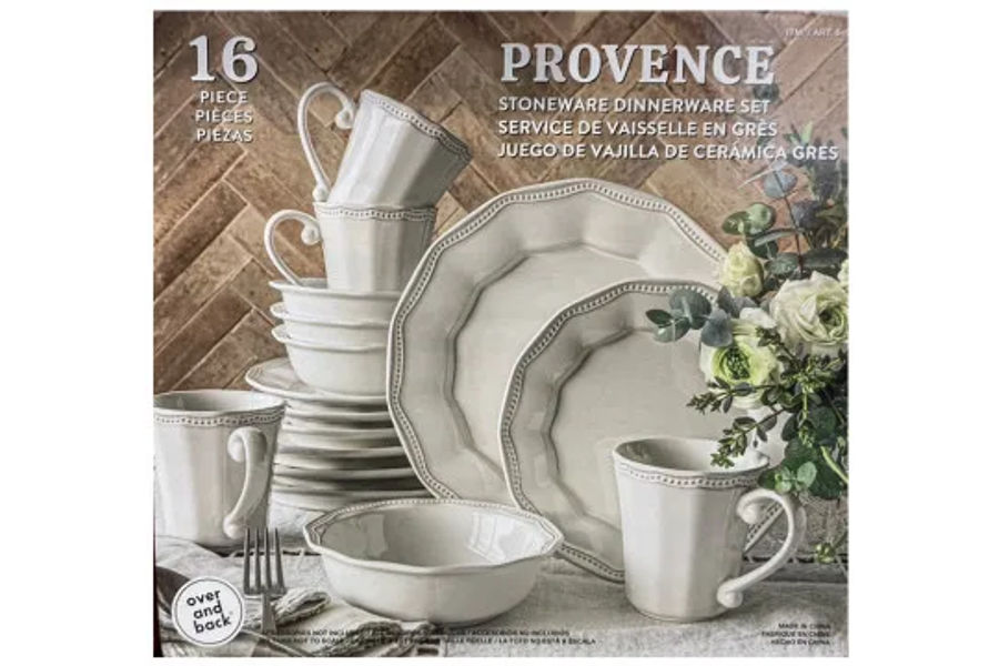 OVER&BACK 디너웨어 세트 16P 4인용