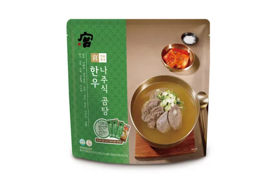 궁 한우나주식곰탕 500G X 3 + 10G X 3
