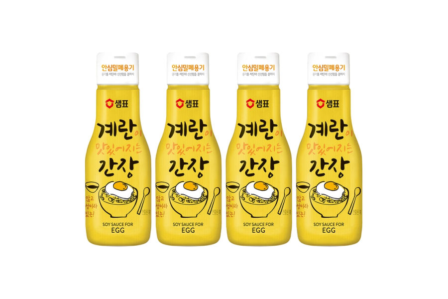 샘표 계란 간장200ml x 4
