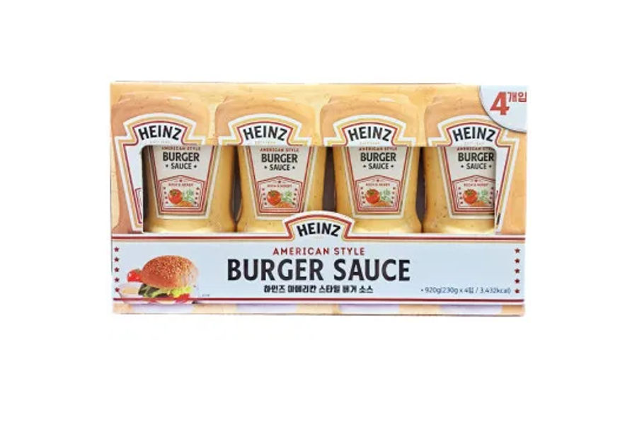 HEINZ 버거소스 230G X 4