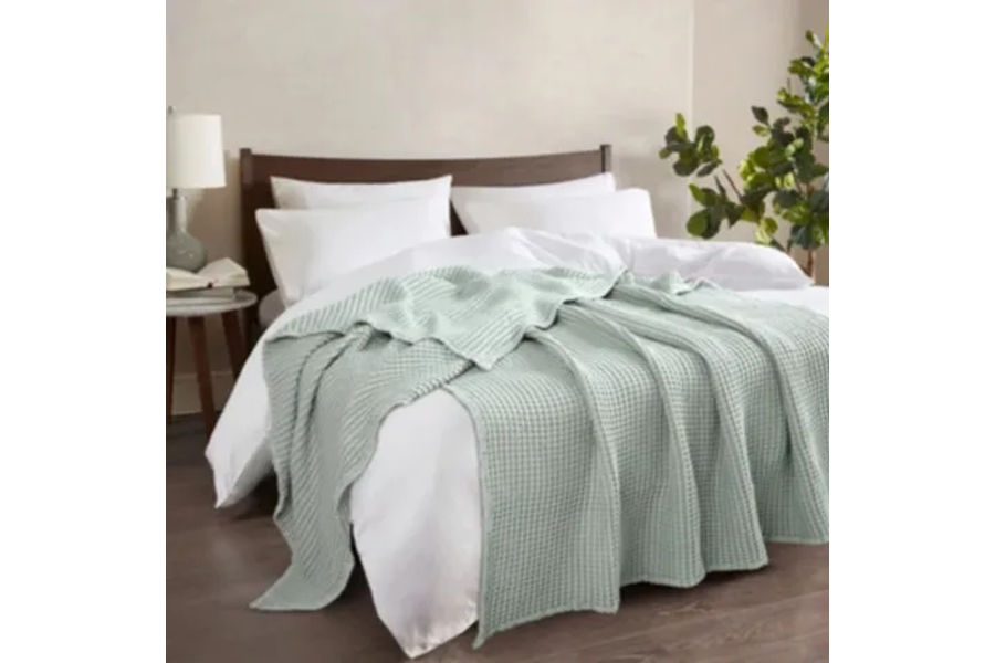 루마인홈 뱀부 와플 담요 150X200CM