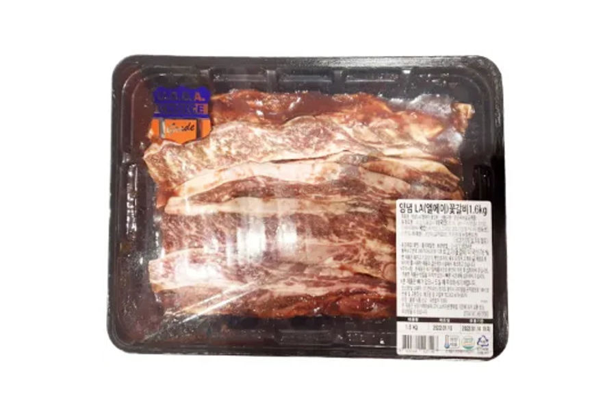 양념LA꽃갈비 쇠고기 원산지:미국 1.6KG