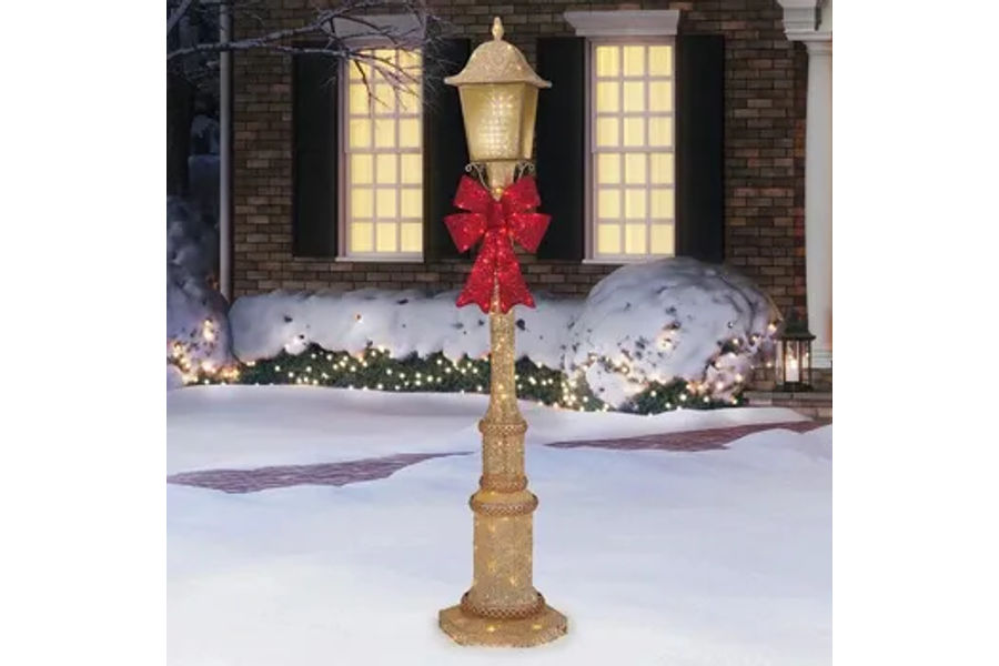 크리스마스 장식 LED 가로등 높이 210CM