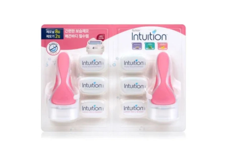 SCHICK 쉬크 인튜이션 제모기 기2+날8개입