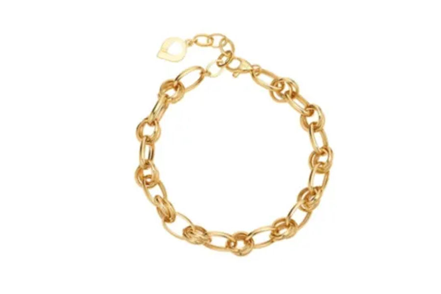 LOND 론드 트리플 라운드 팔찌 18K YG/7.32G/17.5CM