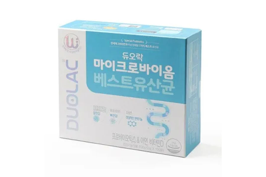 듀오락 베스트유산균 2.0G X 100포
