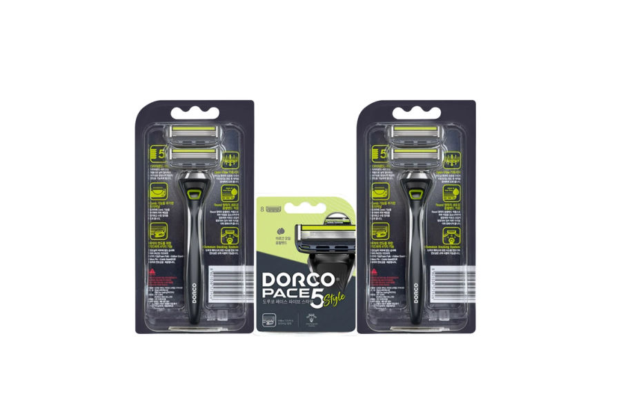 도루코 페이스5 스타일 면도기 세트 기2+날12개