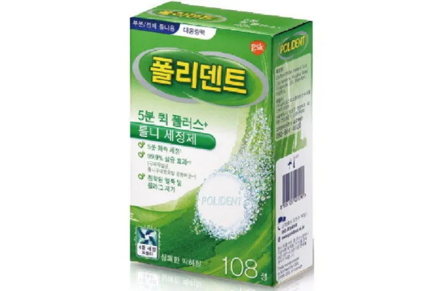 GSK 글락소스미스 폴리덴트 의치세정제 108정