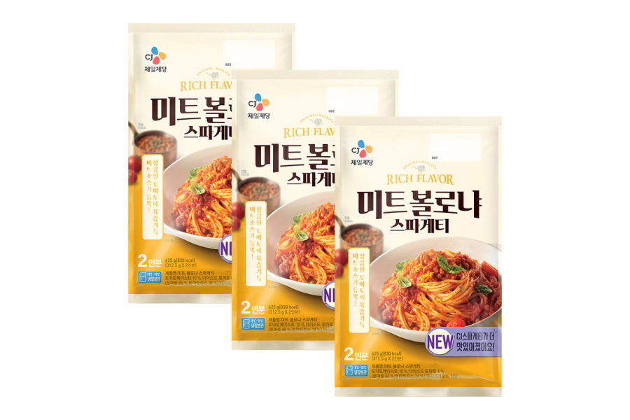 CJ 미트볼로냐스파게티2인(625g) x 3 개
