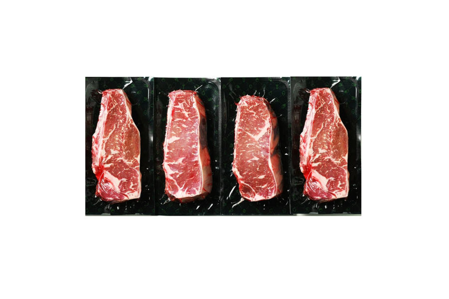 미국산 프라임 채끝 스테이크 350g X 4팩