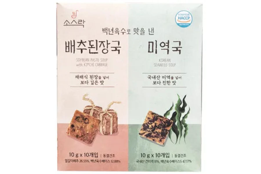 소스락 백년 육수 즉석국 10G X 20 