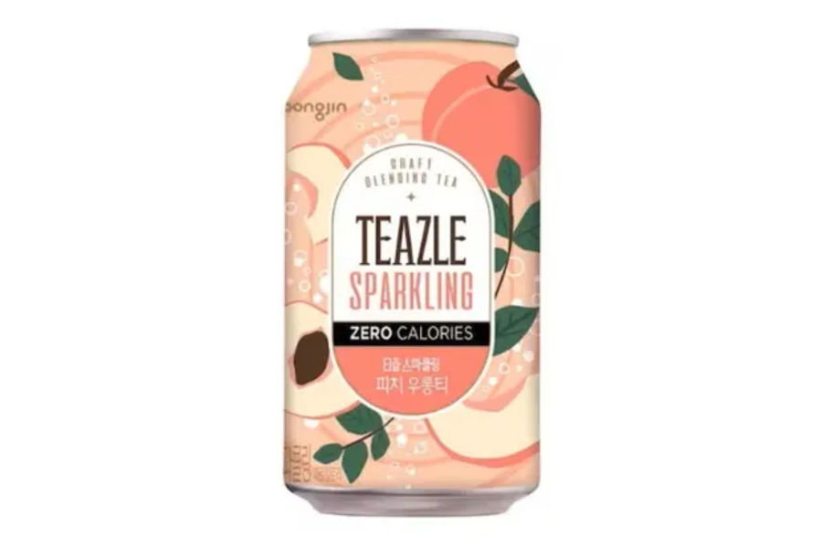 티즐 스파클링 피치우롱티 340ML X 24캔