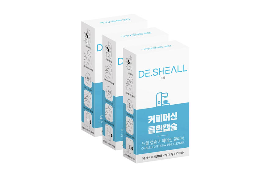 드쉘 네스프레소호환캡슐머신 클리닝캡슐30EA(10EAx3PK)
