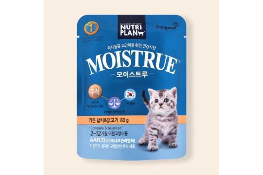 뉴트리플랜 참치&닭고기파우치 80G X 36