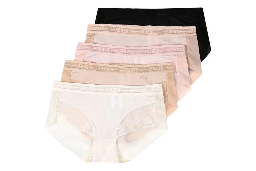 PUMA 여성메쉬팬티 5매 S,M,L ASIAN SIZE