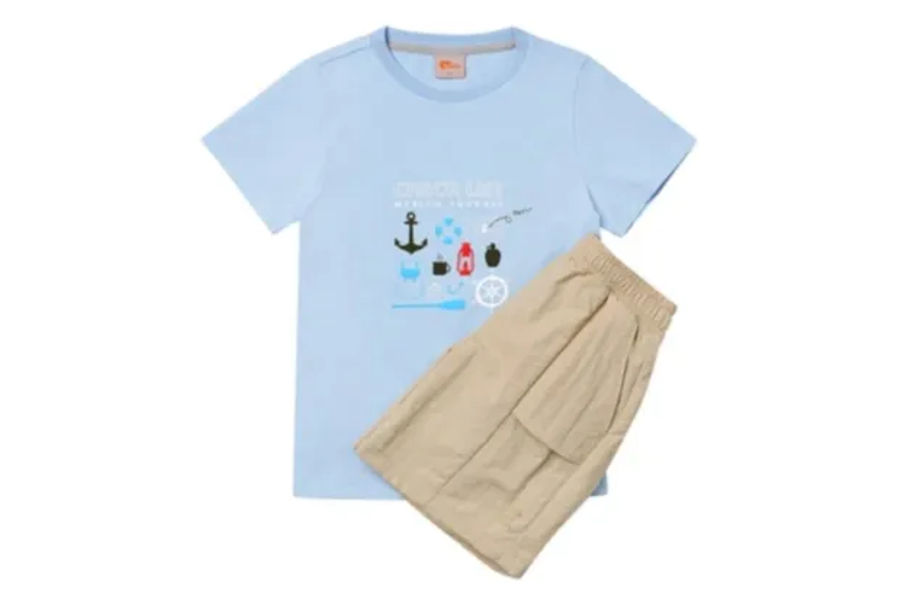 네파 키즈 상하의 세트