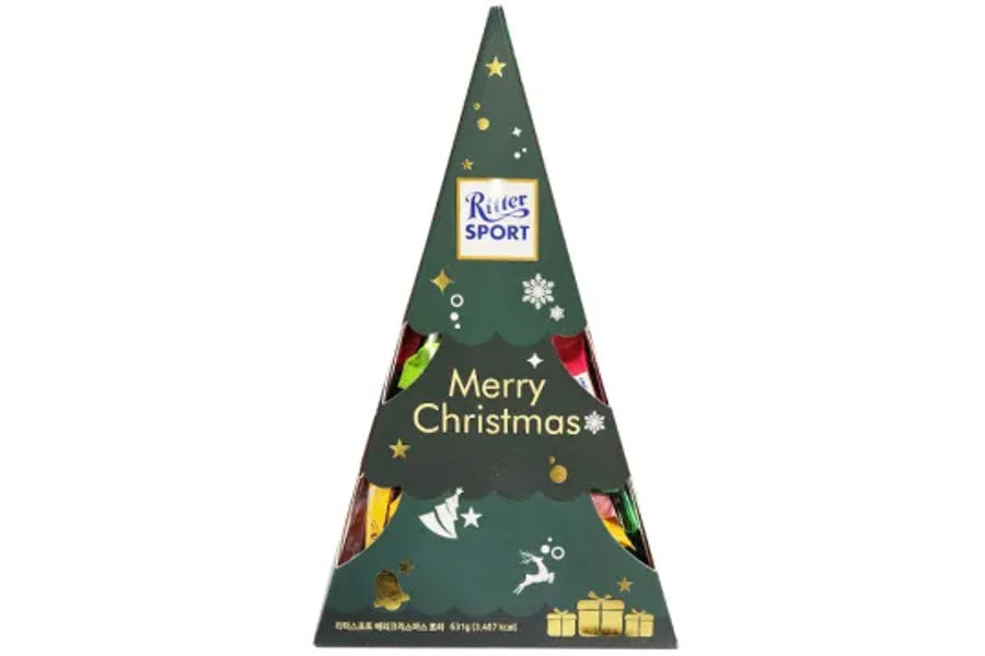 RITTER SPORT 크리스마스 초코릿 631G