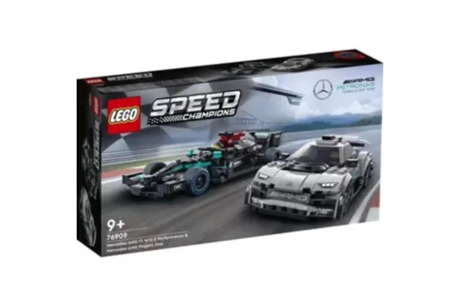 LEGO MERCEDES AMG F1 W12 E PERFORMANCE & PROJECT ONE #76909