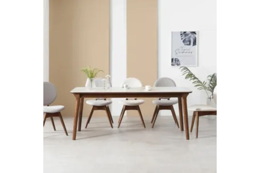 THE ONE 이태리세라믹 식탁 의자6 + 보조의자