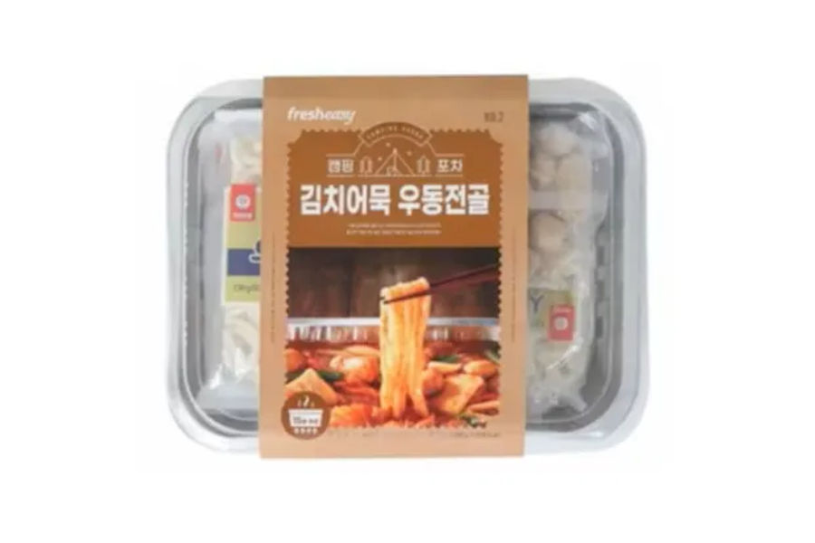 캠핑포차 김치어묵우동전골 1280G