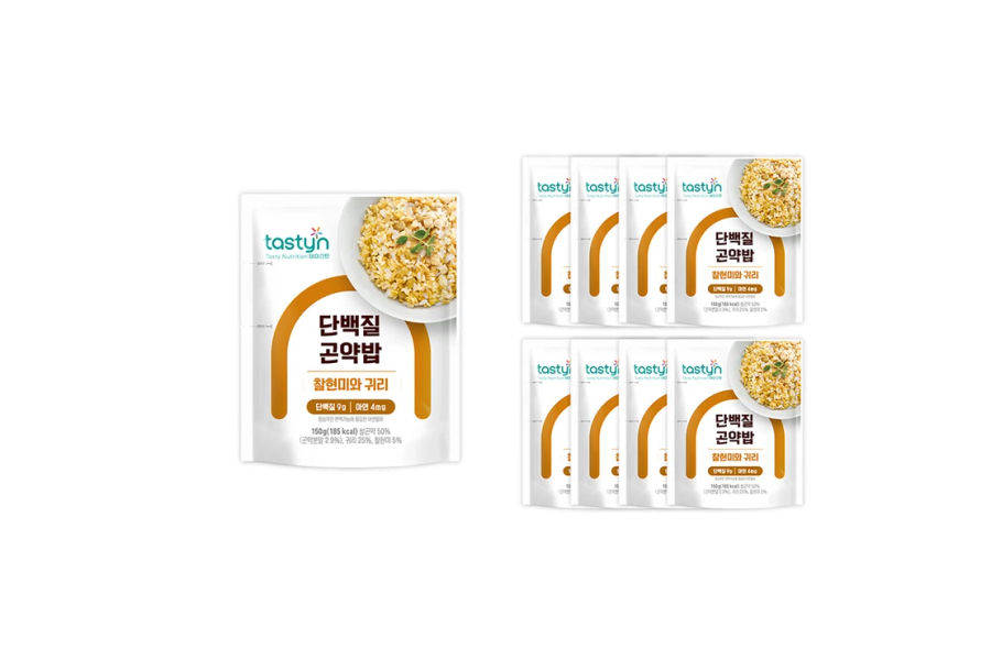 테이스틴 단백질 곤약밥 찰현미와 귀리 150g x 8