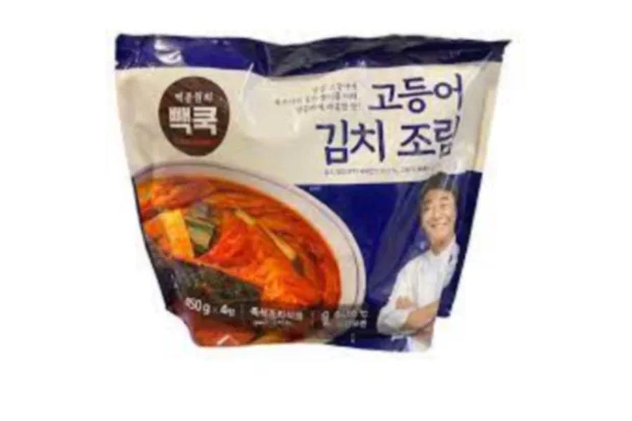 백종원의 빽쿡 고등어김치조림 450G X 4