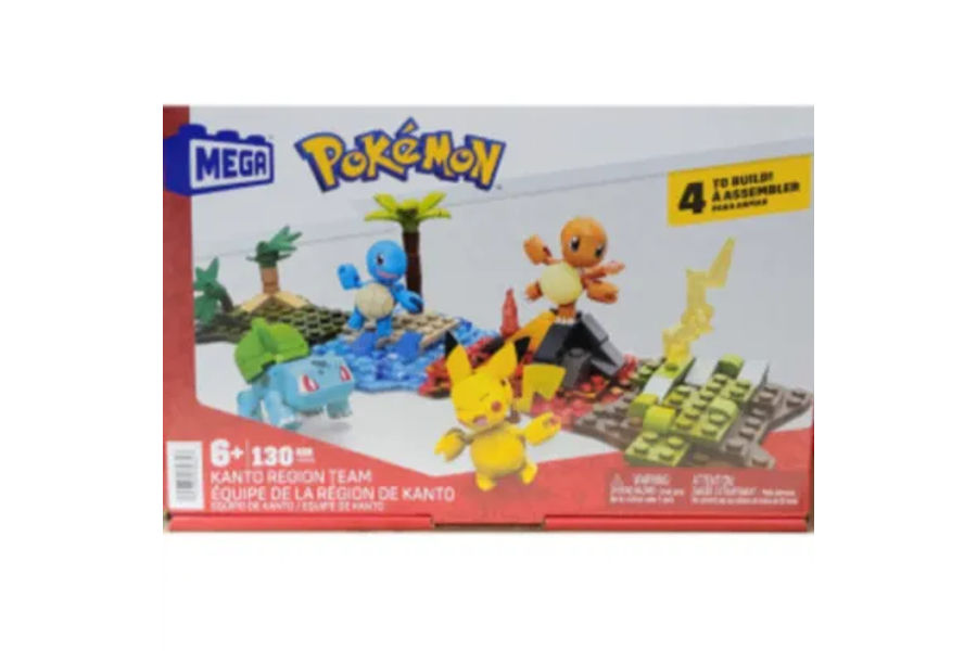 MATTEL 마텔 포켓몬 입체블럭 퍼즐 4종미니세트