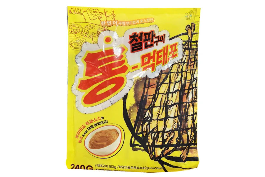FISH TREE 철판구이 통먹태포 240G