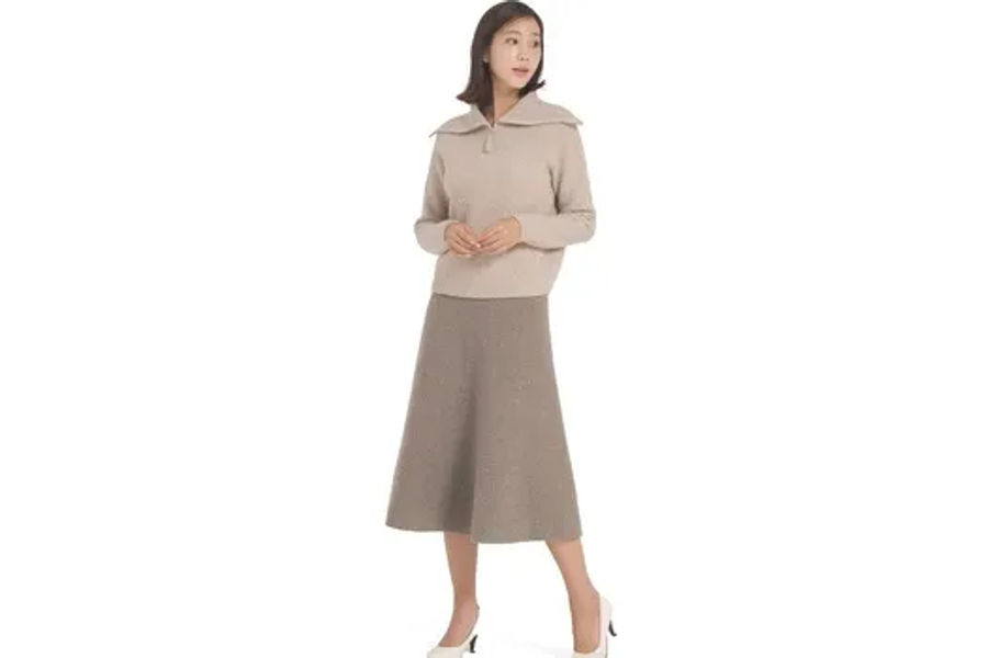 BENETTE 여성 쿼터집 니트 S,M,L ASIAN SIZE